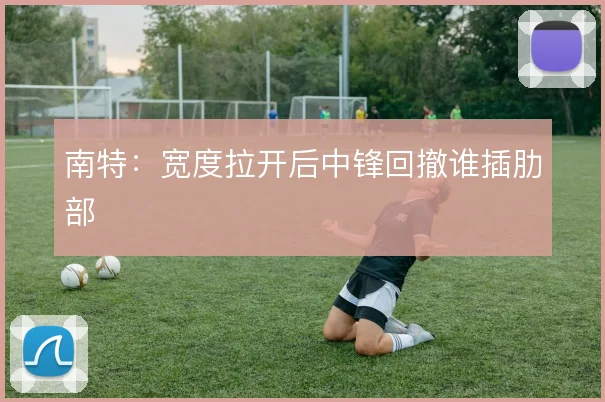 南特：宽度拉开后中锋回撤谁插肋部